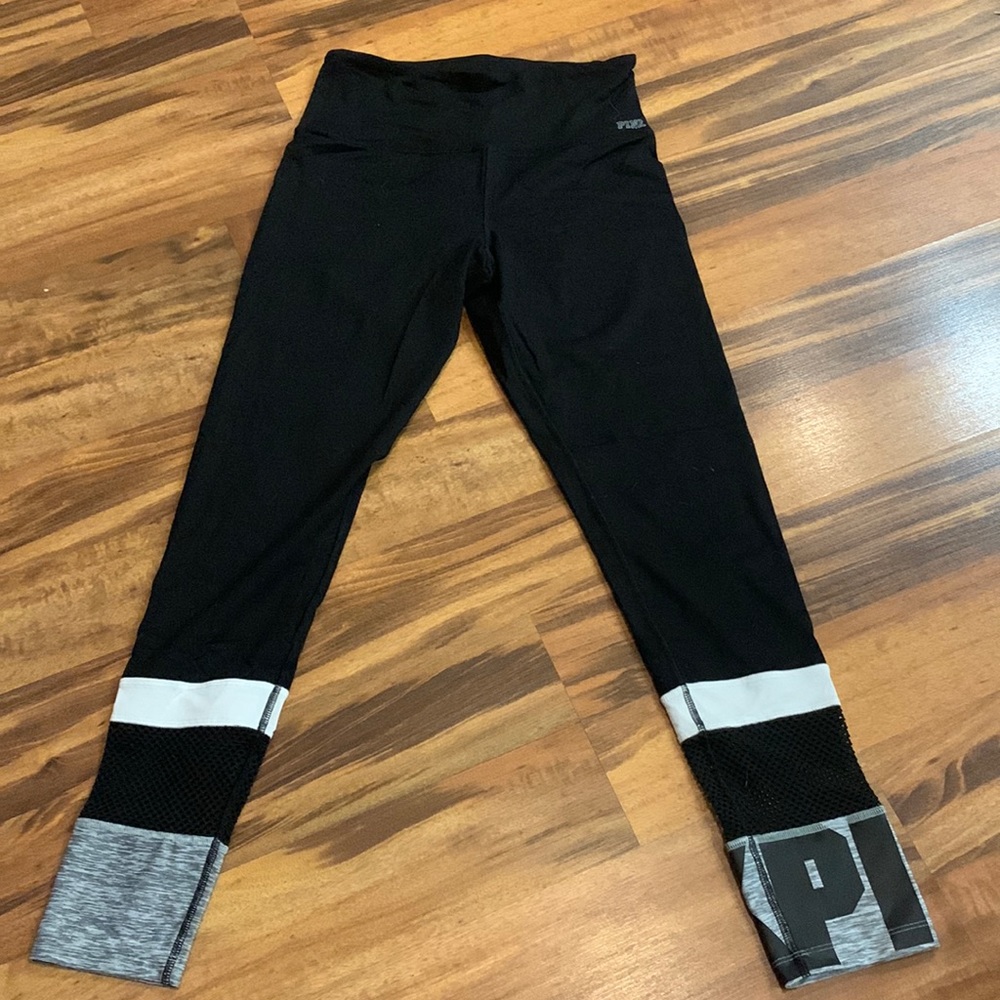 PINK black leggings